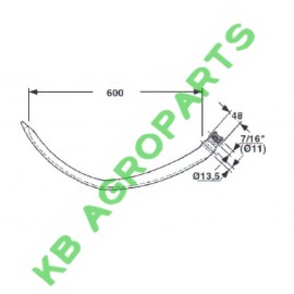 AC PRESA NEW HOLLAND SGORBATI 59.001