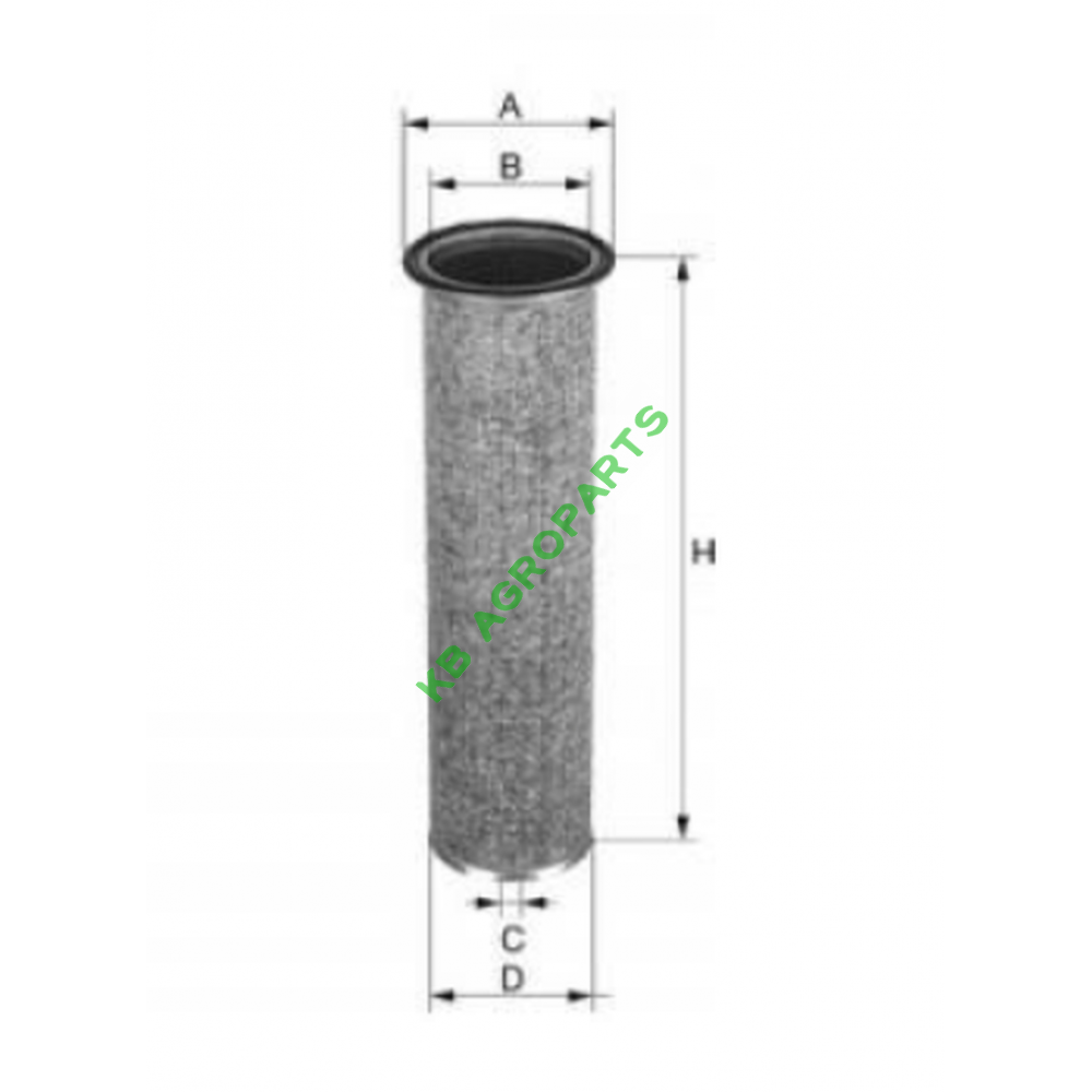 FILTRU AER SECUNDAR XA1214 UNIFLUX