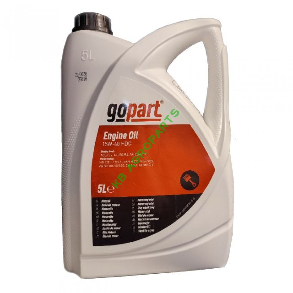 ULEI DE MOTOR GOPART 15W40 5L