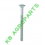 SURUB CAP BOMBAT TORBANT DIN 603-4.8 - M10x80 ZA - 50BUC/ CUTIE