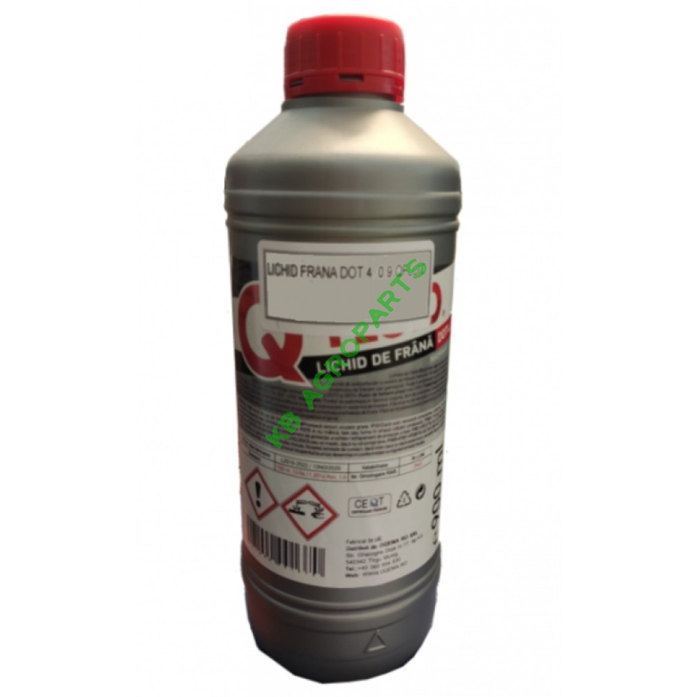 LICHID DE FRANA DOT4 0.9L QFLUID