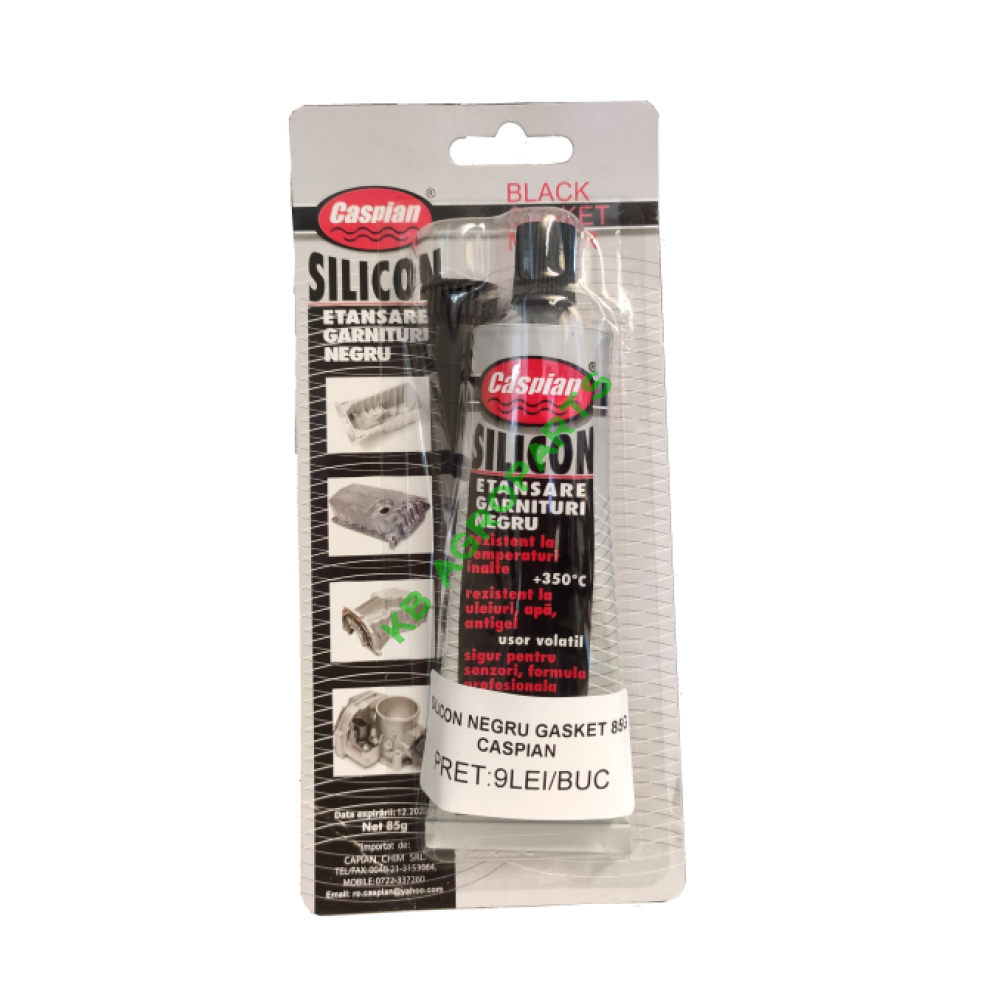 SILICON NEGRU GASKET 85G CASPIAN