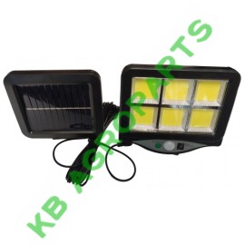 PROIECTOR SOLAR 120 LED CU TELECOMANDA SI SENZOR