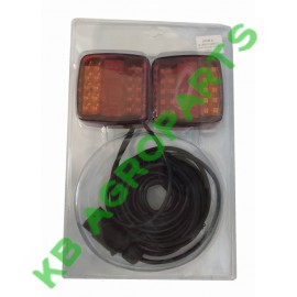 SET LAMPI REMORCA LED MAGNET 7.5M