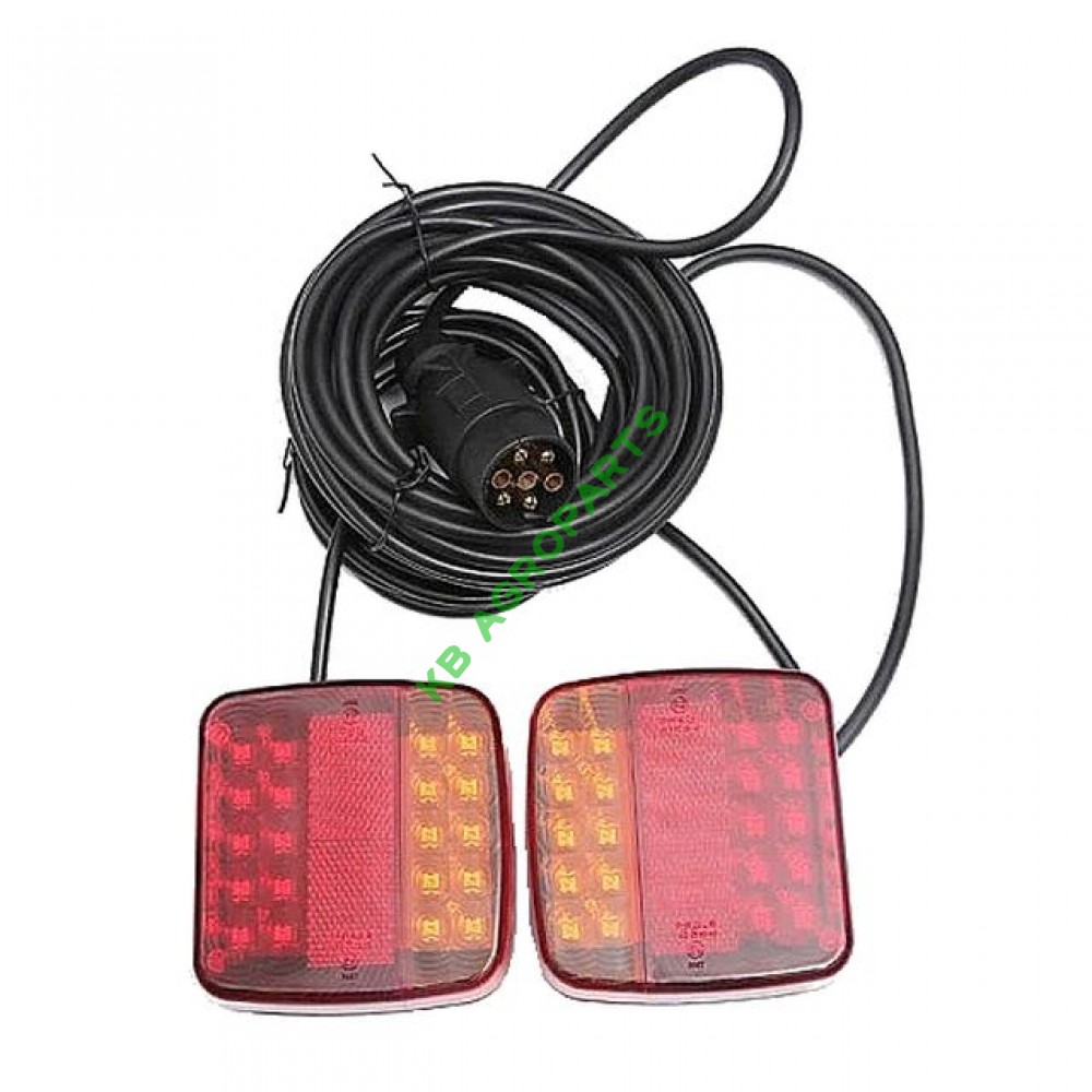 SET LAMPI REMORCA LED MAGNET 7.5M