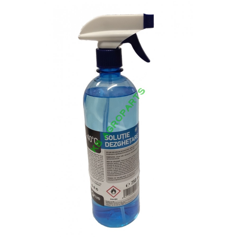 SOLUTIE PENTRU DEZGHETAREA PARBRIZ 750ML