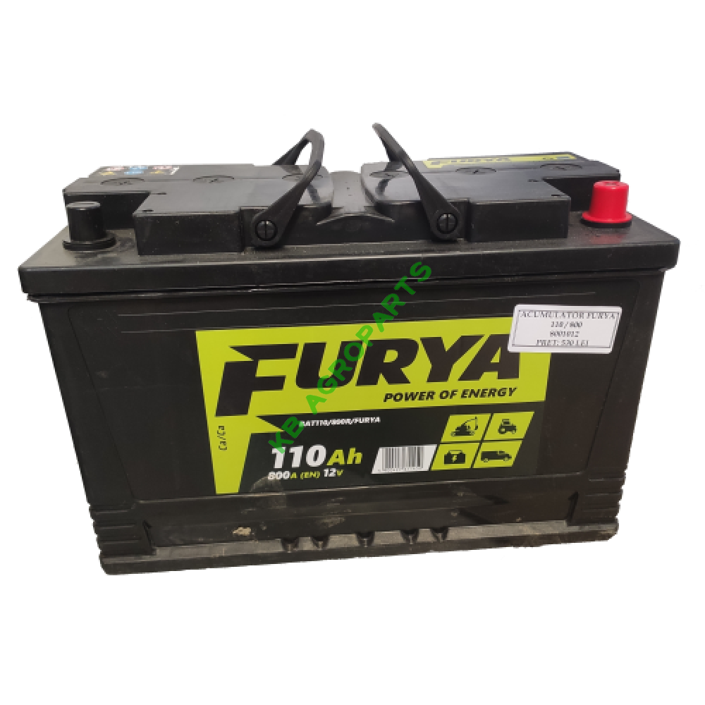 ACUMULATOR FURYA 110AH 800A ACUMULATOR FURYA 110AH 800A