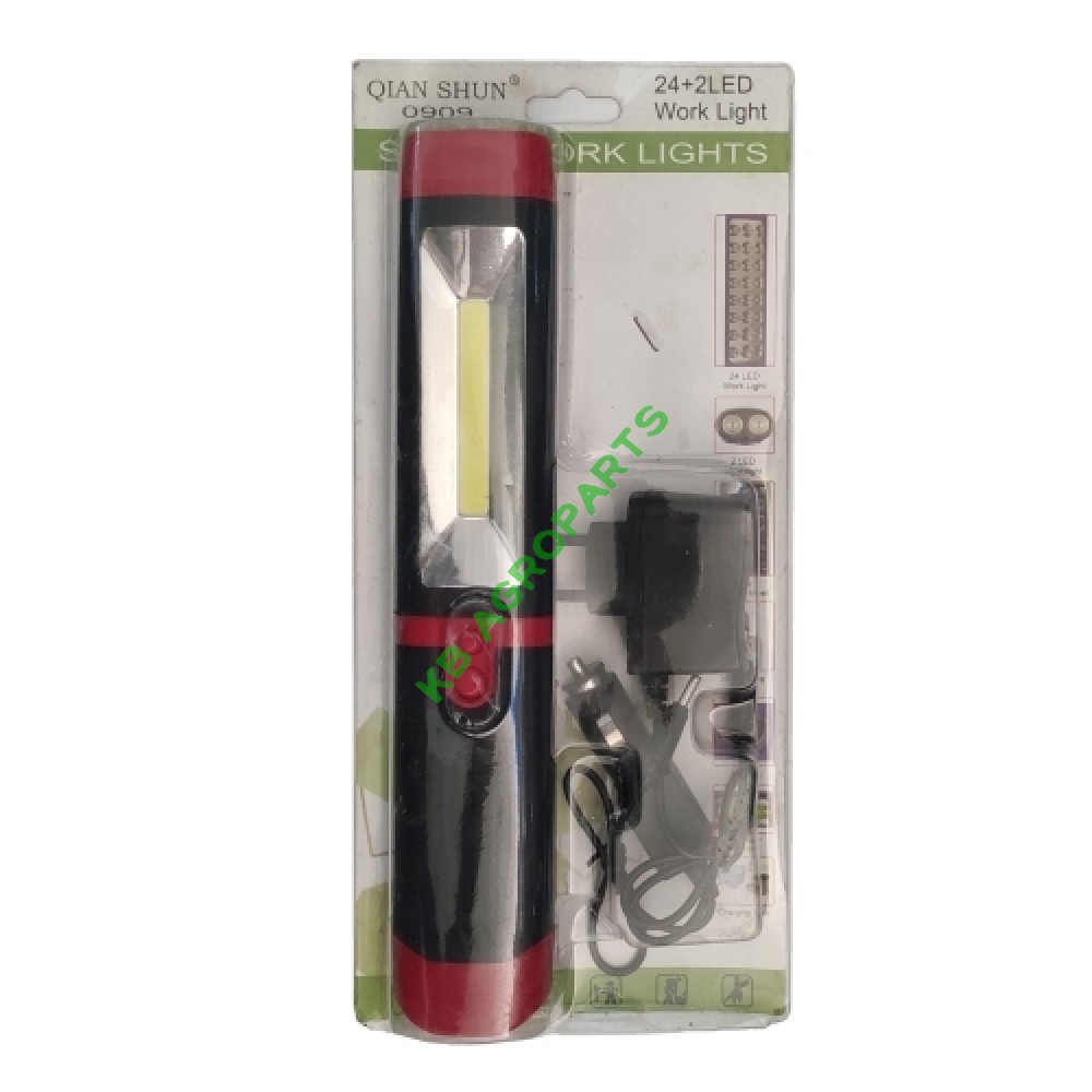 LANTERNA LED SOLAR 2414 ROSU