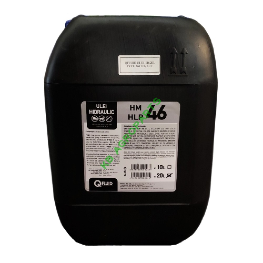 ULEI HIDRAULIC QFLUID HM/ HLP H46 20L