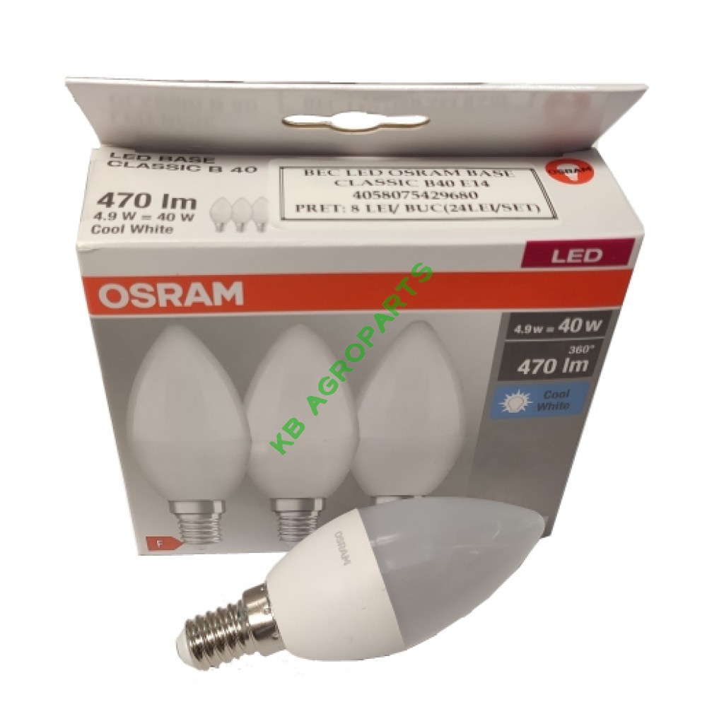 SET BEC LED OSRAM 470LM 40W