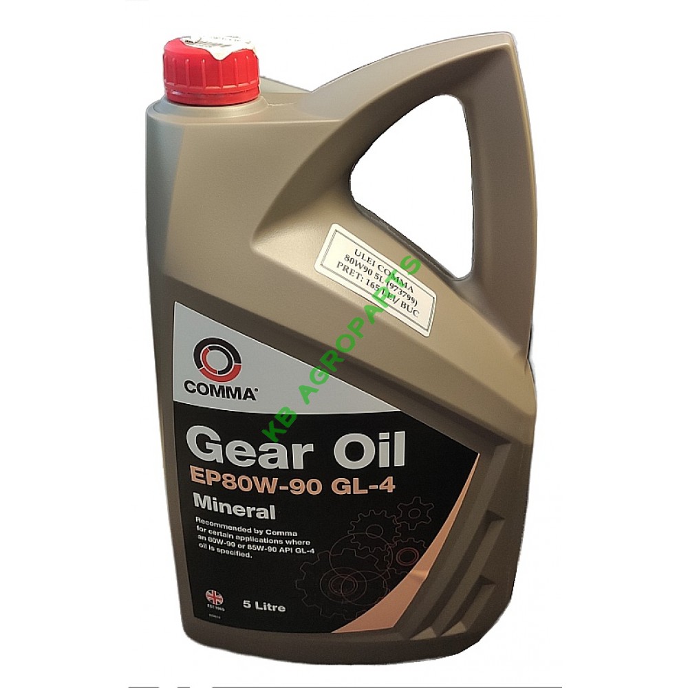 ULEI COMMA EP80W90 GL4 5L