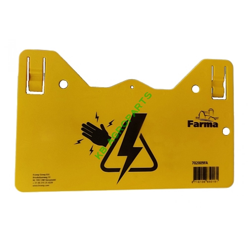 SEMN AVERTIZARE GARD ELECTRIC 7020097A