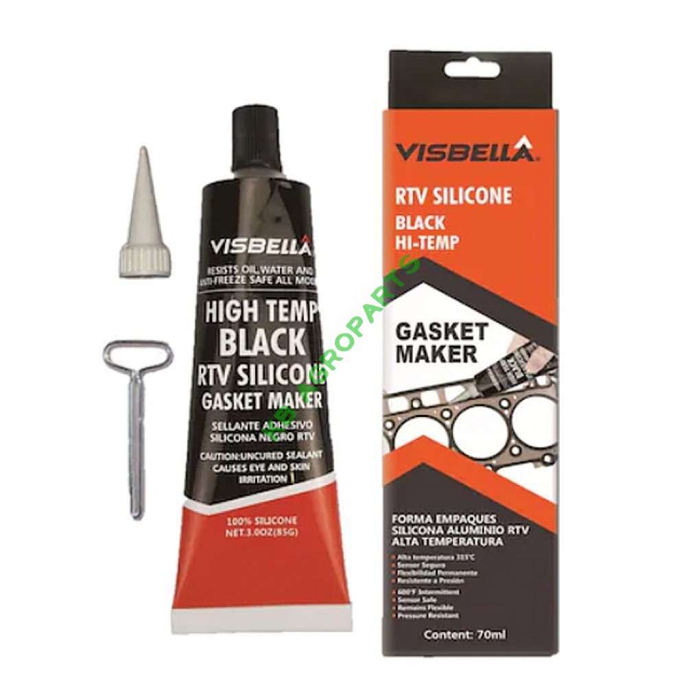 MASTIC GARNITURA NEGRU 85GR VISBELLA