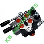 DISTRIBUITOR HIDRAULIC P40 CU 2 MANETE