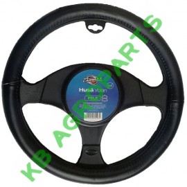 HUSA VOLAN AUTO CARMAX PIELE NEGRU