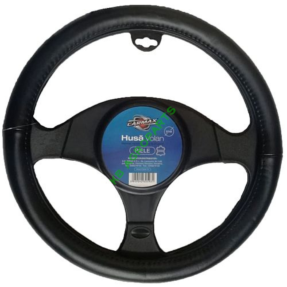 HUSA VOLAN AUTO CARMAX PIELE NEGRU
