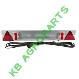 PANOU LED GALVANIZAT 1000MM, CABLU 12M