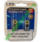 BEC LED 10SMD T10