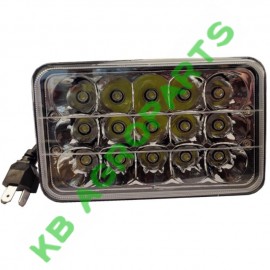 PROIECTOR 15 LED-URI CU DOUA FAZE, 45W/12V-24V, 3300LM