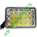 PROIECTOR 15 LED-URI CU DOUA FAZE, 45W/12V-24V, 3300LM