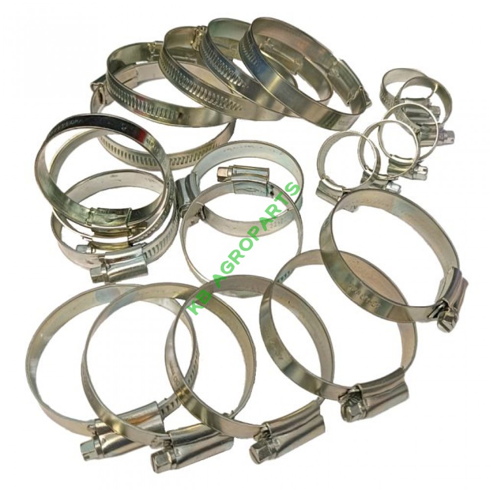SET 20 BUCATI COLIERE FIXARE FURTUN INOX, 5x16-27MM, 5x32-50MM, 5x50-70MM, 5x40-60MM