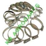 SET 20 BUCATI COLIERE FIXARE FURTUN INOX, 5x16-27MM, 5x32-50MM, 5x50-70MM, 5x40-60MM