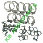 SET 30 BUCATI COLIERE FIXARE FURTUN INOX, 5x8-10MM, 5x10-12MM, 5x13-15MM, 5x15-17MM, 5x23-35MM, 5x30-45MM