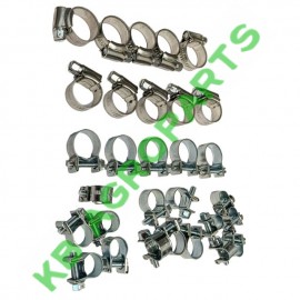 SET 30 BUCATI COLIERE FIXARE FURTUN INOX, 5x6-8MM, 5x9-11MM, 5x11-13MM, 5x14-16MM, 5x10-16MM, 5x13-19MM