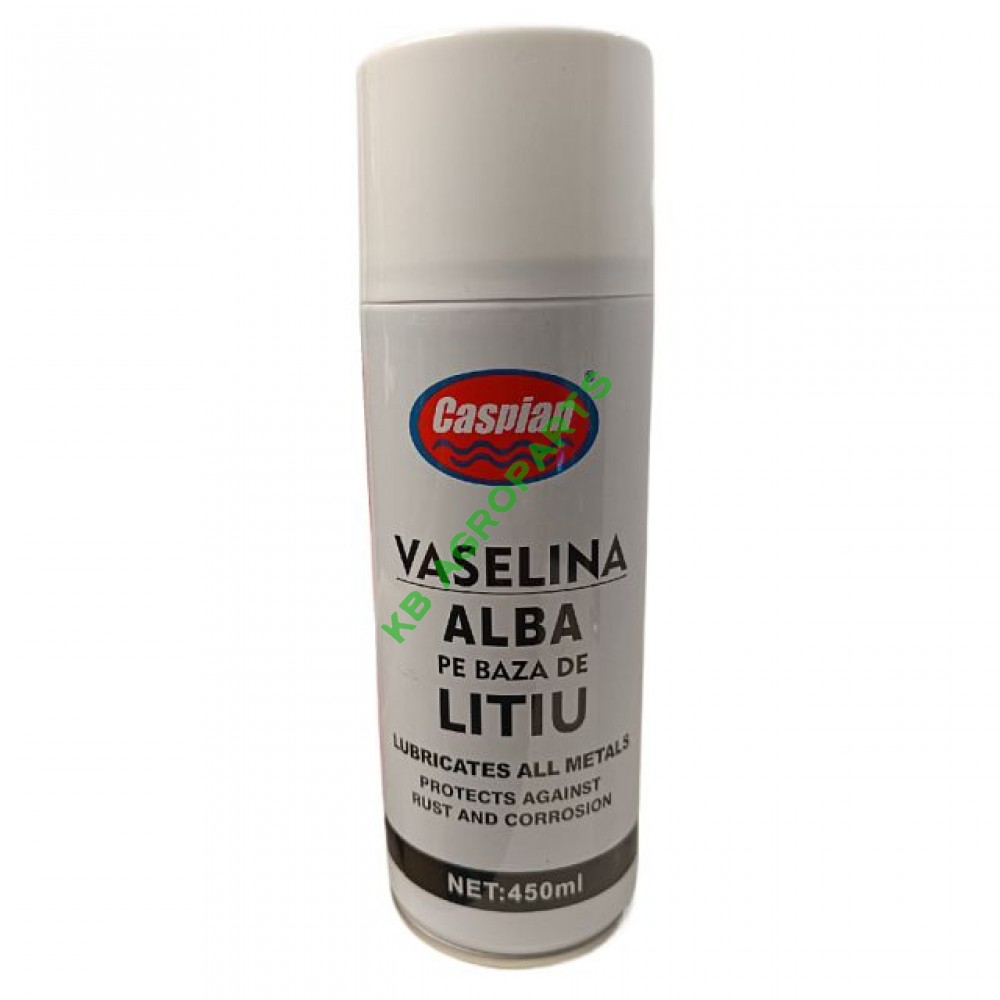 SPRAY VASELINA ALBA PE BAZA DE LITIU, CASPIAN, 450ML