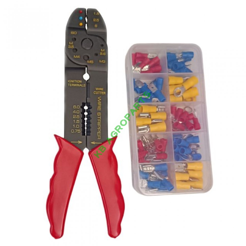 SET TRUSA PAPUCI ELECTRICI CU CLESTE SERTIZARE