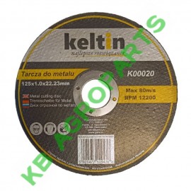 DISC TAIERE METAL 125X1,0MM KELTIN K00020