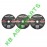 SET 3 BUCATI DISC TAIERE, TAGRED, PENTRU METAL, OTEL 230x2,0x22,2MM