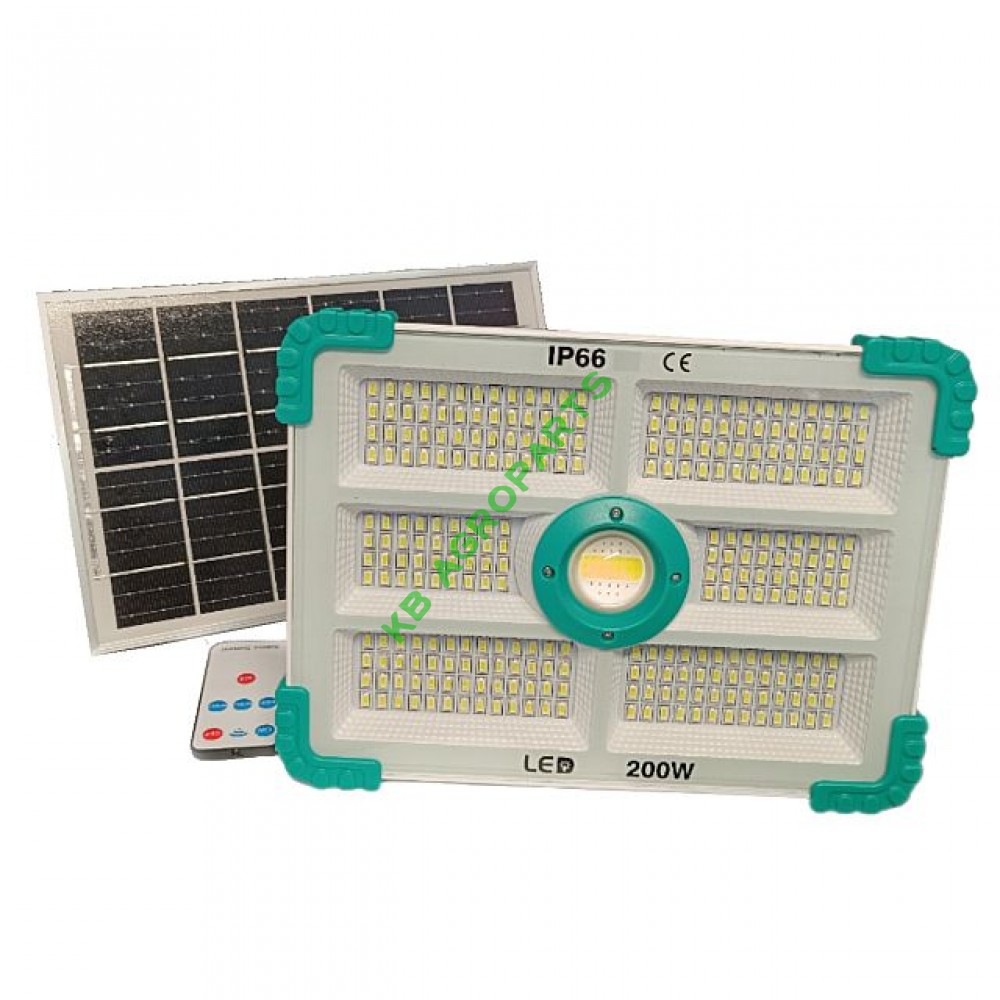 PROIECTOR LED CU INCARCARE SOLARA, 200W, 280 LED-URI, F280